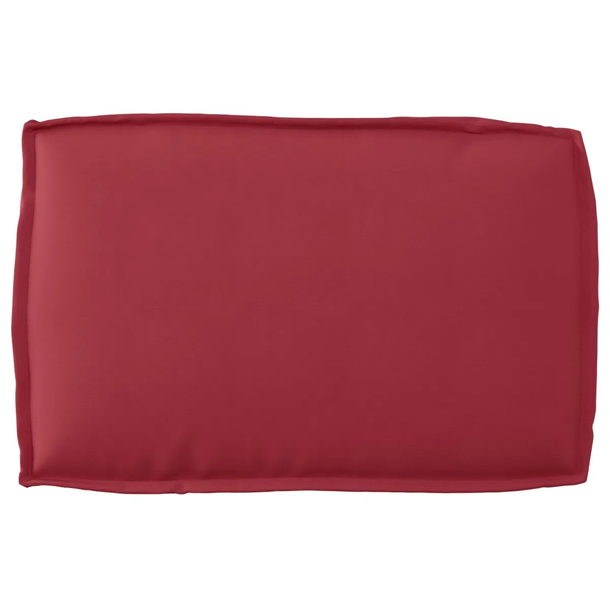 Palettenkissen 2er Set Weinrot Polyester Standard