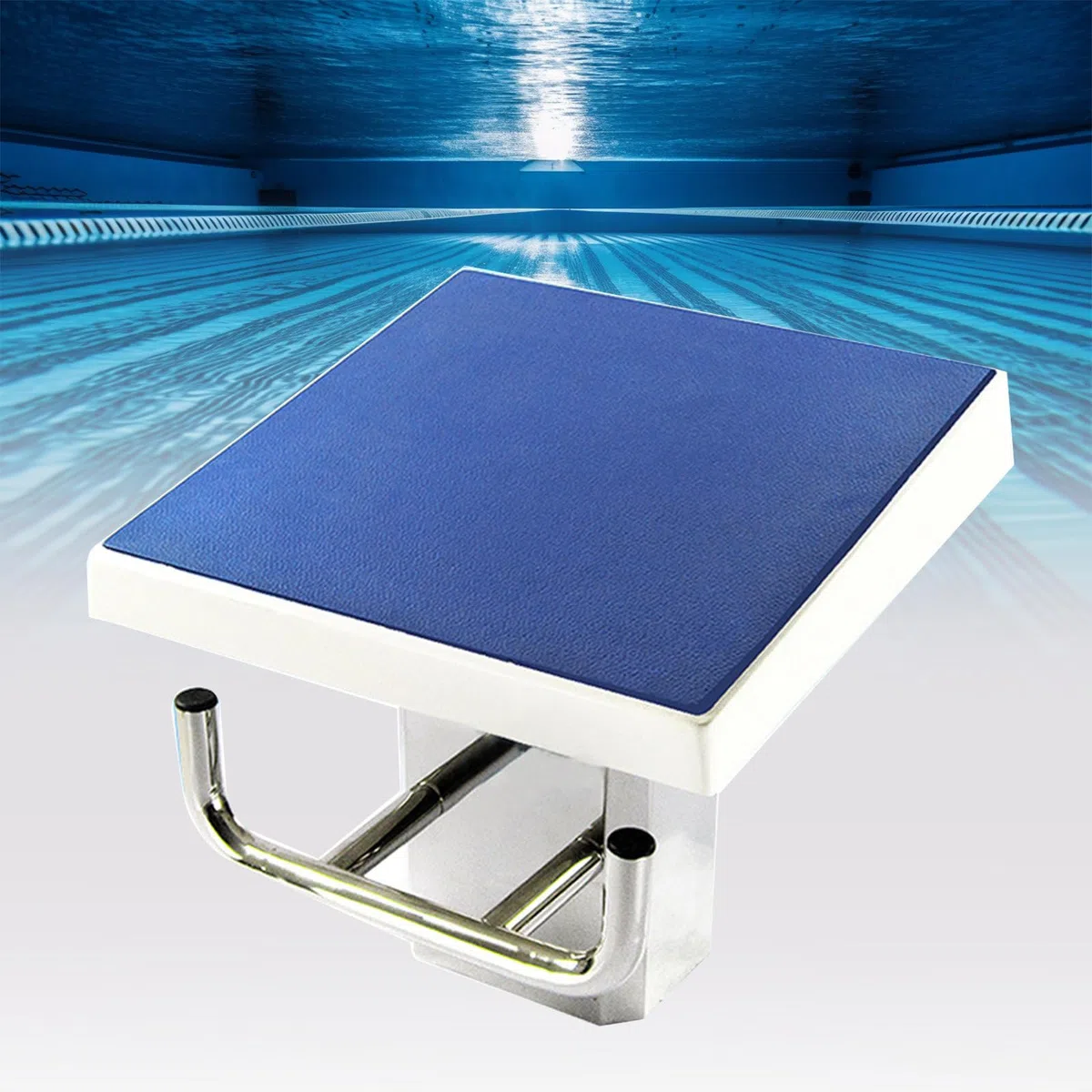 Heavy Duty Pool Tauchplattform, Pool-Sprungplattform aus Edelstahl 304, Größen A und B(B)