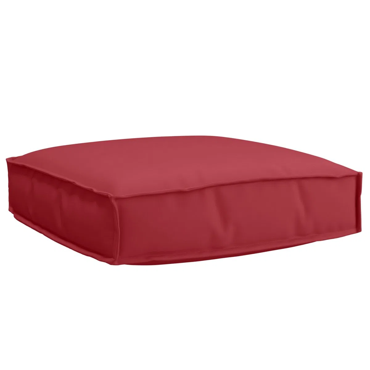 Palettenkissen 2er Set Weinrot Polyester Standard